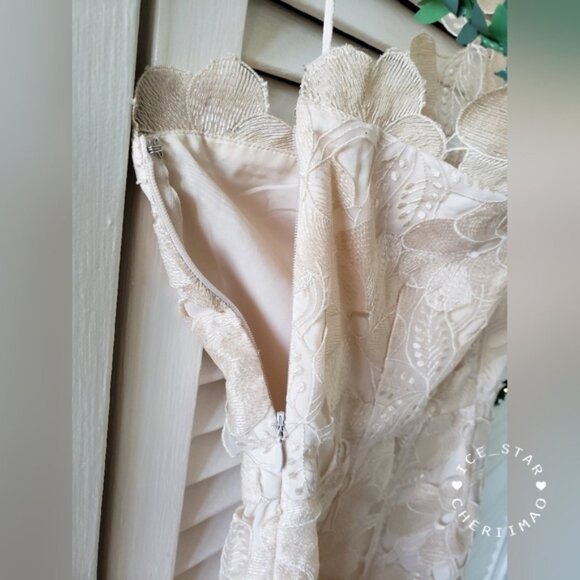 Free People x Saylor Malia Organza One Shoulder Mini - Picture 11 of 14